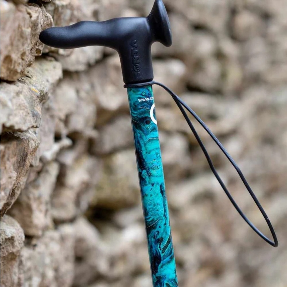 Cool Crutches Emerald Sky Walking Stick